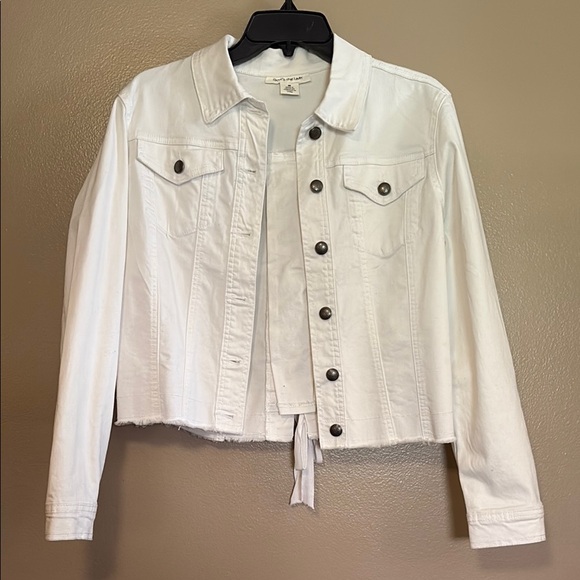 Urban Outfitters Jackets & Blazers - Women's White Denim Jacket
